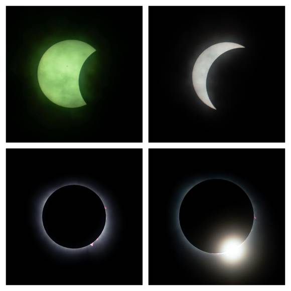 El eclipse total de Norteamérica comenzó a apreciarse en la ciudad de Mazatlán, la primera urbe del continente en atestiguar el fenómeno y también en la que tuvo mayor duración, 4 minutos con 20 segundos.