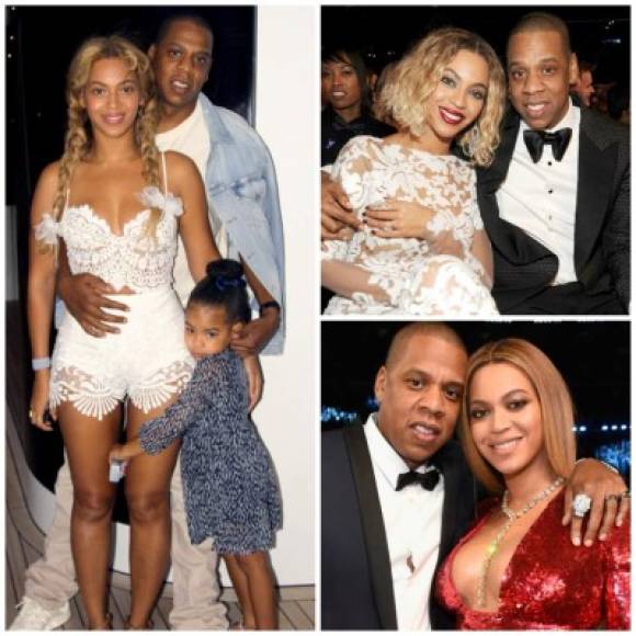 Jay Z y Beyoncé: La relación entre las dos estrellas comenzó en 2008 y no hay que preguntarse por qué llevan tanto tiempo juntos. Cada vez que puede Jay-Z siempre comenta que se casó con la mujer más hermosa del mundo.<br/>Además, este dúo dinámico sabe como hacer dinero, según Forbes la pareja vale mil millones de dólares junta.