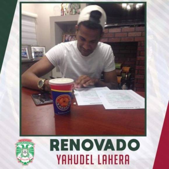 El delantero cubano Yaudel Lahera ha sido renovado por el Marathón con un año más de contrato.