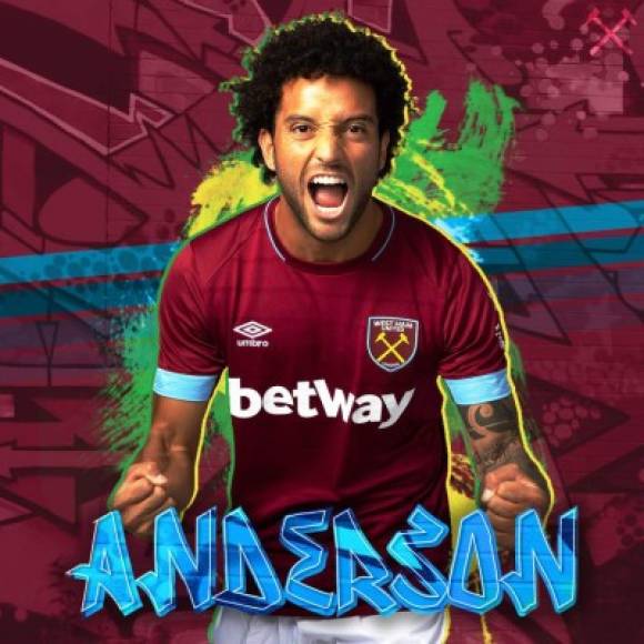 El West Ham United no se detiene a la hora de hacer incorporaciones y ha hecho oficial la incorporación de Felipe Anderson, procedente de la Lazio. Es el fichaje más caro en la historia del club inglés: ¡40 millones de euros!