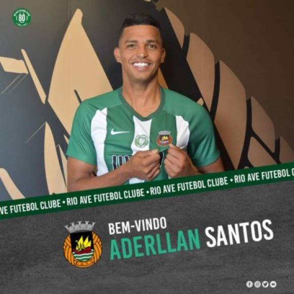 El Rio Ave portugués obtiene la cesión del central brasileño Aderllan Santos de 30 años procedente del Al-Ahli.