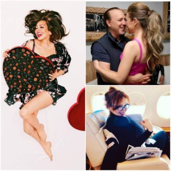 Thalía y Tommy Mottola.<br/><br/>La cantante dedicó un mensaje de San Valentín a todos su seguidores, pero escapó con su amado a otros rumbos.<br/><br/>Mottola publicó una foto donde se ve a la cantante en el avión hacia un destino aún no revelado. Días antes el productor dedicó un mensaje anticipado para el día de los enamorados a su esposa, compartiendo una instantánea donde acaramelado junto a ella.<br/><br/><br/>