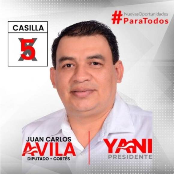 8. Juan Carlos Ávila Pacheco - 33,523 votos.