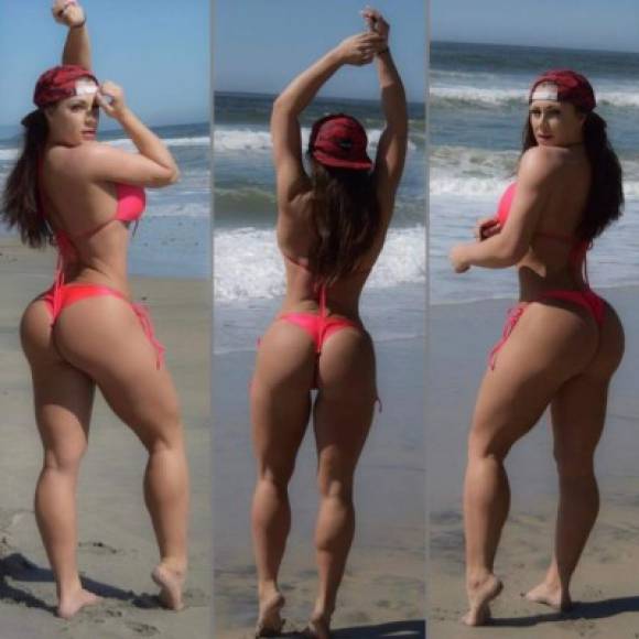 Jen Selter es una una neoyorquina que compite también como la mejor cola de Instagram.