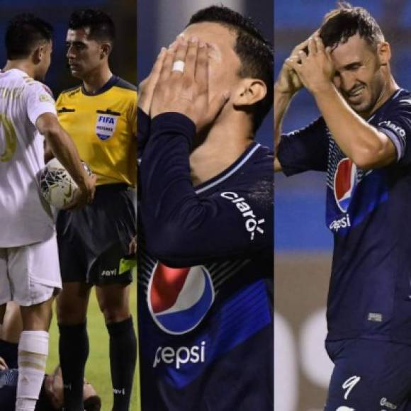 Motagua hizo todo para ganar, pero perdonó y se privó de celebrar un triunfo ante el Atlanta United. En el cuadro azul hubo tristeza y en el club estadounidense se le vio molesto a su figura Pity Martínez. Fotos Yoseph Amaya y Edwin Romero.