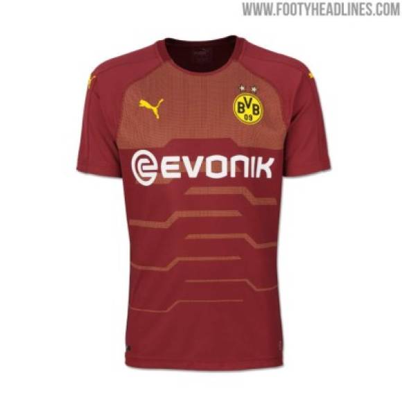 La tercera camiseta del Borussia Dortmund para la temporada 2018-19.