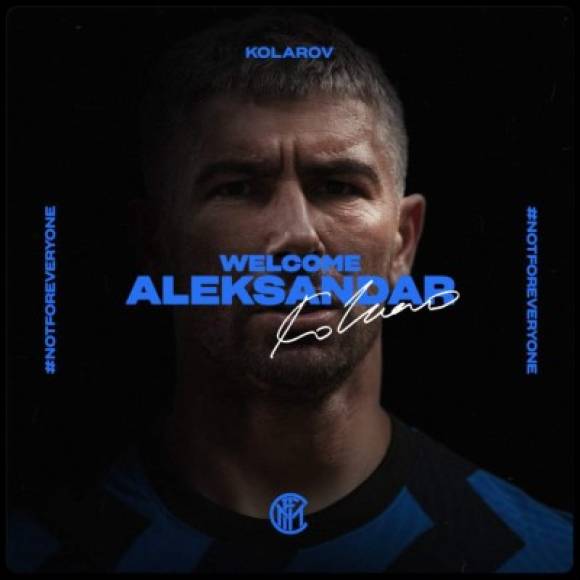 El lateral izquierdo serbio Aleksandar Kolarov abandona la Roma de manera definitiva para firmar contrato con el Inter de Milán. Su vínculo tendrá vigencia por un año con opción de renovación por una temporada más.