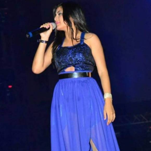 Katheryn Banegas ha participado en varios programas de talentos musicales en el país, también ha sido la telonera de muchos conciertos de cantantes internacionales.