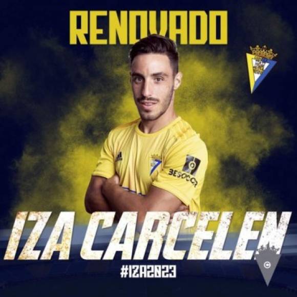 El Cádiz, donde milita el hondureño Antony 'Choco' Lozano, anunció la renovación del lateral derecho Isaac Carcelén. El español queda vinculado al conjunto amarillo hasta el 30 de junio de 2023. Además, su cláusula de rescisión también se verá ampliada.