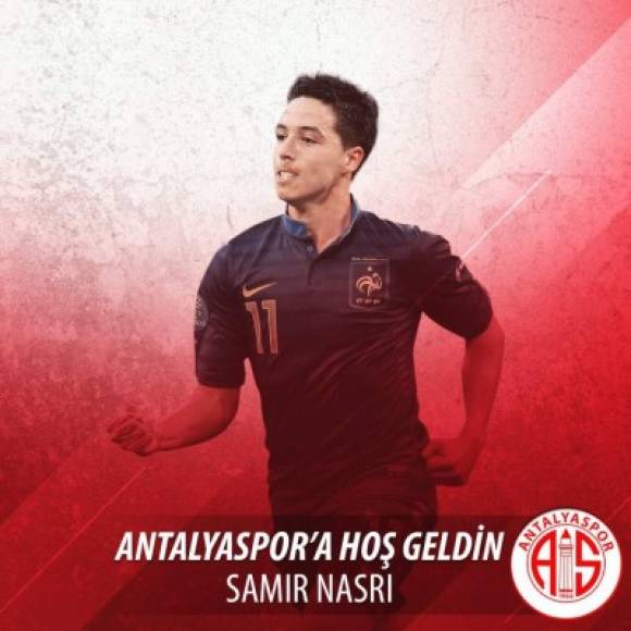 Nasri: El Manchester City y el Antalyaspor han hecho oficial el acuerdo por el que el club turco ficha al jugador francés.