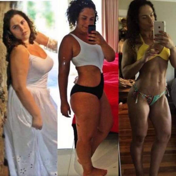 Al igual que millones de personas en el mundo, Nathalia Teixeira fue víctima de el sedentarismo y la mala alimentación; fue cuando llegó a pesar 120 kilos que decidió hacer un cambio radical en su vida.<br/><br/>Fue así que pasó de tener sobrepeso a convertirse en una físicoculturista.