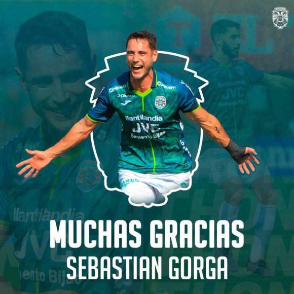 Marathón anunció la salida del zaguero uruguayo Sebastián Gorga.