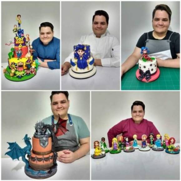 En Facebook el chef también goza de una cantidad de seguidores. Más de 397 mil personas son fans de los trabajos que realiza el pastelero.