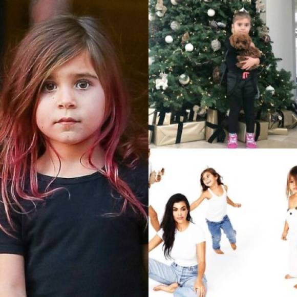 Penelope Disick<br/><br/>Así como su prima North, y todos los miembros de la dinastía Kardashian, Penelope Disick (hija de Kourtney y Scott), es también toda una celebridad en Internet. A sus 5 años de edad cuenta con unos 110 mil seguidores en Instagram y casi 3 mil fotografías compartidas.<br/>