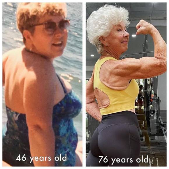 Ante esta situación, Joan decidió cambiar el curso de su vida y se puso en forma. Ahora, a los 76 años, se ha convertido en toda una influencer y la apodan la ‘abuelita fitness’.