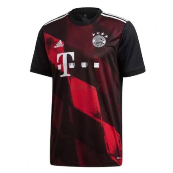 El Bayern Múnich presentó su tercera camiseta para la temporada 2020-2021 y está diseñada especialmente para la Champions League, tal y como señala por medio de un comunicado oficial Adidas, socio histórico de los bávaros.<br/><br/>Esta camiseta rinde homenaje al Allianz Arena, feudo del Bayern, con brillantes rombos rojos que recuerdan a los que “adornan la parte exterior del Allianz Arena. Este patrón de diamante rojo pintado a mano aparecen en el escudo del club, así como en la bandera de Baviera, y permite a los jugadores lucir con orgullo un símbolo de la identidad de su club donde quiera que estén”. Como es habitual, encontramos el eslogan Mia san mia escrito en la parte posterior de la camiseta, en el cuello.