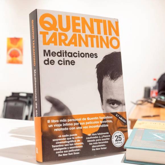 ‘Meditaciones de cine’, de Quentin Tarantino (Reservoir Books).- Crítica cinematográfica, teoría del cine, reportaje literario y memorias se mezclan en este libro del director norteamericano.