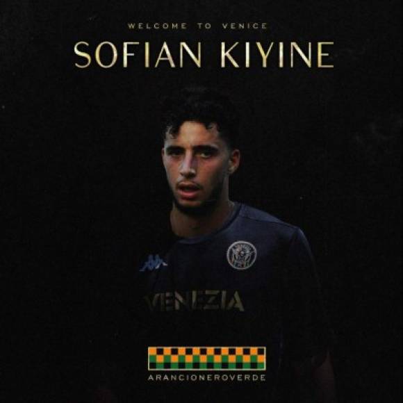 El Venezia FC obtiene la cesión del mediocentro marroquí Sofian Kiyine por una temporada con opción de compra obligatoria. Llega procedente del Lazio. Foto Twitter Venezia FC.