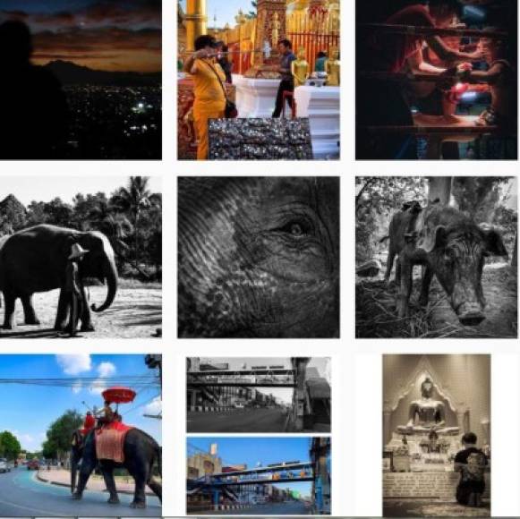 'La Chule' también es fotógrafa, según comparte en su cuenta cinthya.velmont en Instagram.
