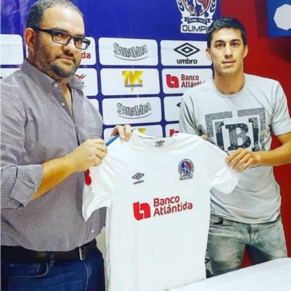 El Olimpia ha presentado a su nuevo fichaje, el delantero argentino Emiliano Bonfigli. El propio Manuel Keosseián hizo los contactos para su contratación.
