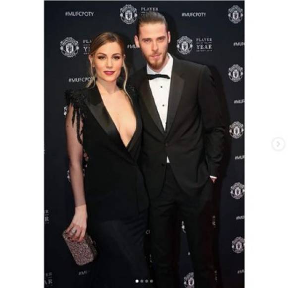 La bella presentadora de TV, Edurne García Almagro, es la pareja del arquero español David de Gea del Manchester United.