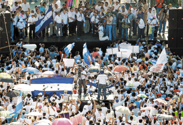 Unidos en un grito: 'sí a la paz y a la democracia”