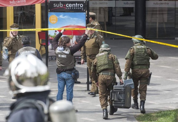 Atentado terrorista en metro de Chile deja al menos ocho heridos