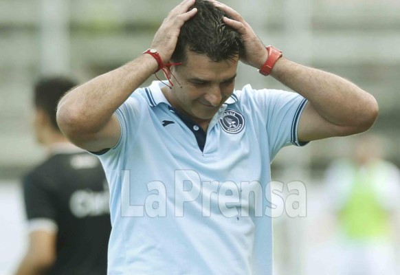 Así reaccionó Diego Vázquez tras sufrir la remontada frente al Platense