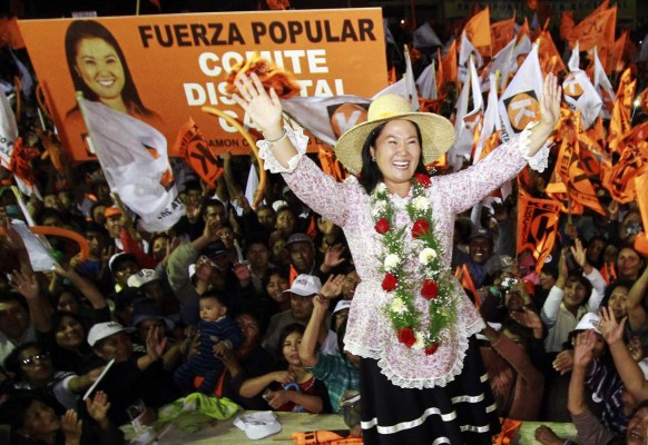 Keiko Fujimori toma ventajas para presidenciales de Perú
