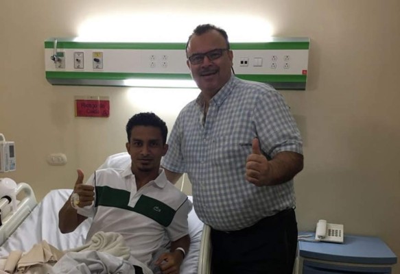 Mario Berríos es operado exitosamente de su lesión