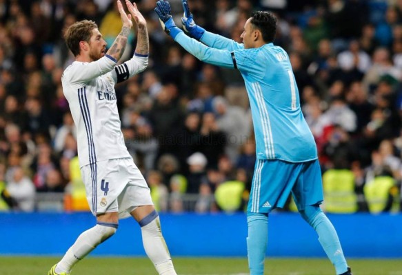 Según Marca, Sergio Ramos ordenó proteger a Keylor Navas