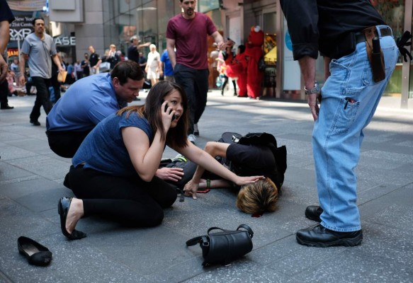 Atropello múltiple en Times Square deja un muerto y 19 heridos