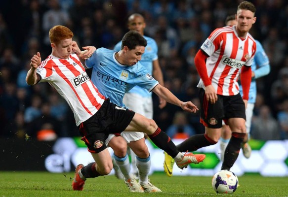 Manchester City empató con el Sunderland y se aleja de la cima