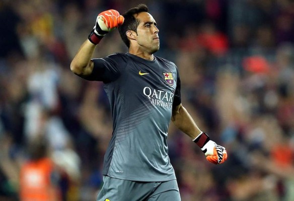 Claudio Bravo gana el premio al portero menos batido de la Liga