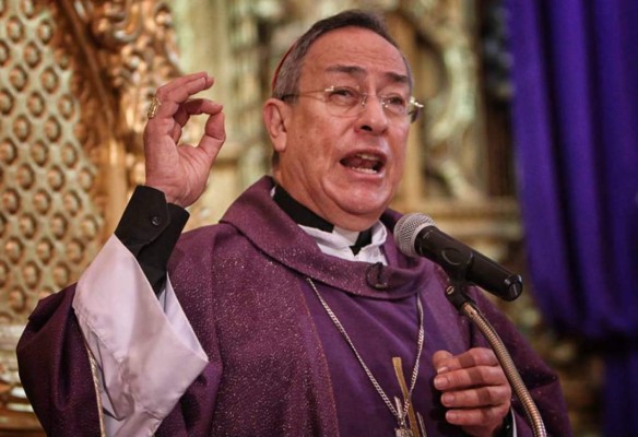 Cardenal Rodríguez a narcos hondureños: 'Los millones no les sirven si están presos'