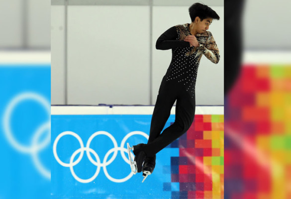 El patinador filipino que hipotecó su casa para participar en Sochi 2014
