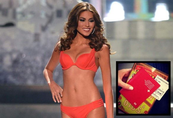 Miss Universo viaja con pasaporte suizo