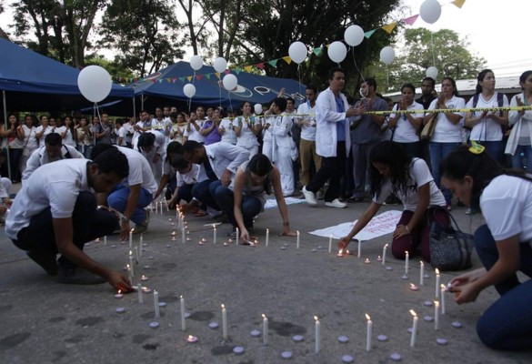 '¡Queremos paz, no más violencia!”, claman estudiantes sampedranos