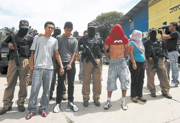 Redada antiextorsión deja siete detenidos en Tegucigalpa