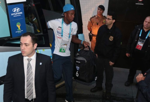 Honduras ya llegó a Curitiba para buscar su primer triunfo