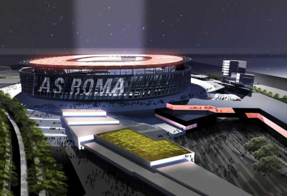 La Roma presenta proyecto para nuevo estadio