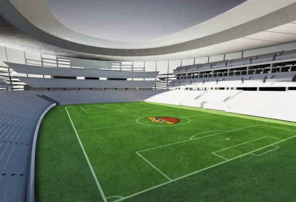 La Roma presenta proyecto para nuevo estadio