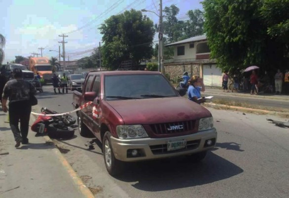 Muere universitario en accidente vial en el norte de Honduras