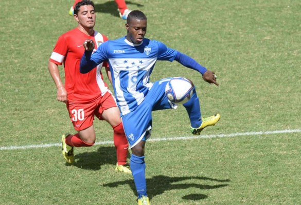 Selección Sub 20 de Honduras fue superior y goleó 5-0 a Belice
