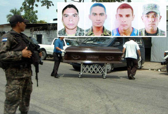 Luto y consternación por muerte de cuatro militares en Honduras