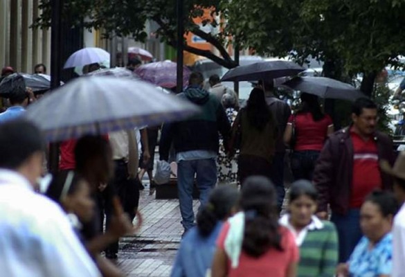 Pronostican lluvias leves para este domingo en Honduras