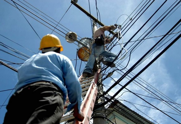 12 zonas de San Pedro Sula quedarán sin energía eléctrica el jueves