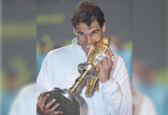 Nadal vence por primera vez en Doha y suma el título 61 de su carrera