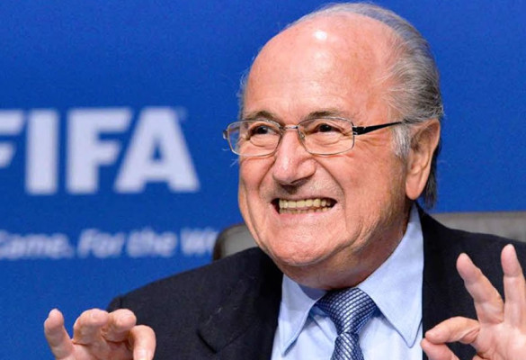 Blatter pide a los brasileños que apoyen al fútbol a 100 días del Mundial