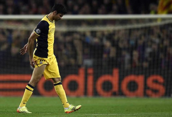 Diego Costa sufre una lesión muscular en la pierna derecha